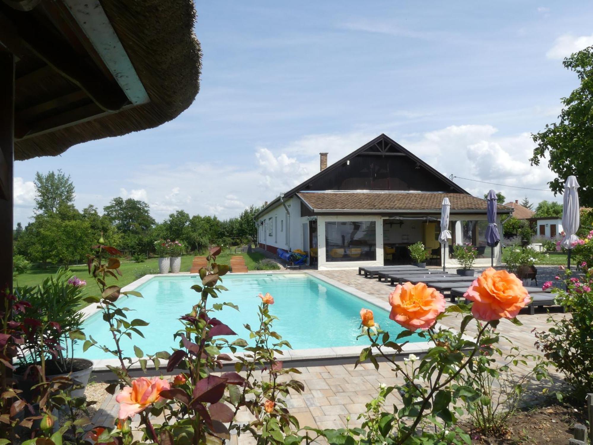 Tisza White House Bed & Breakfast Tiszaszolos Eksteriør bilde