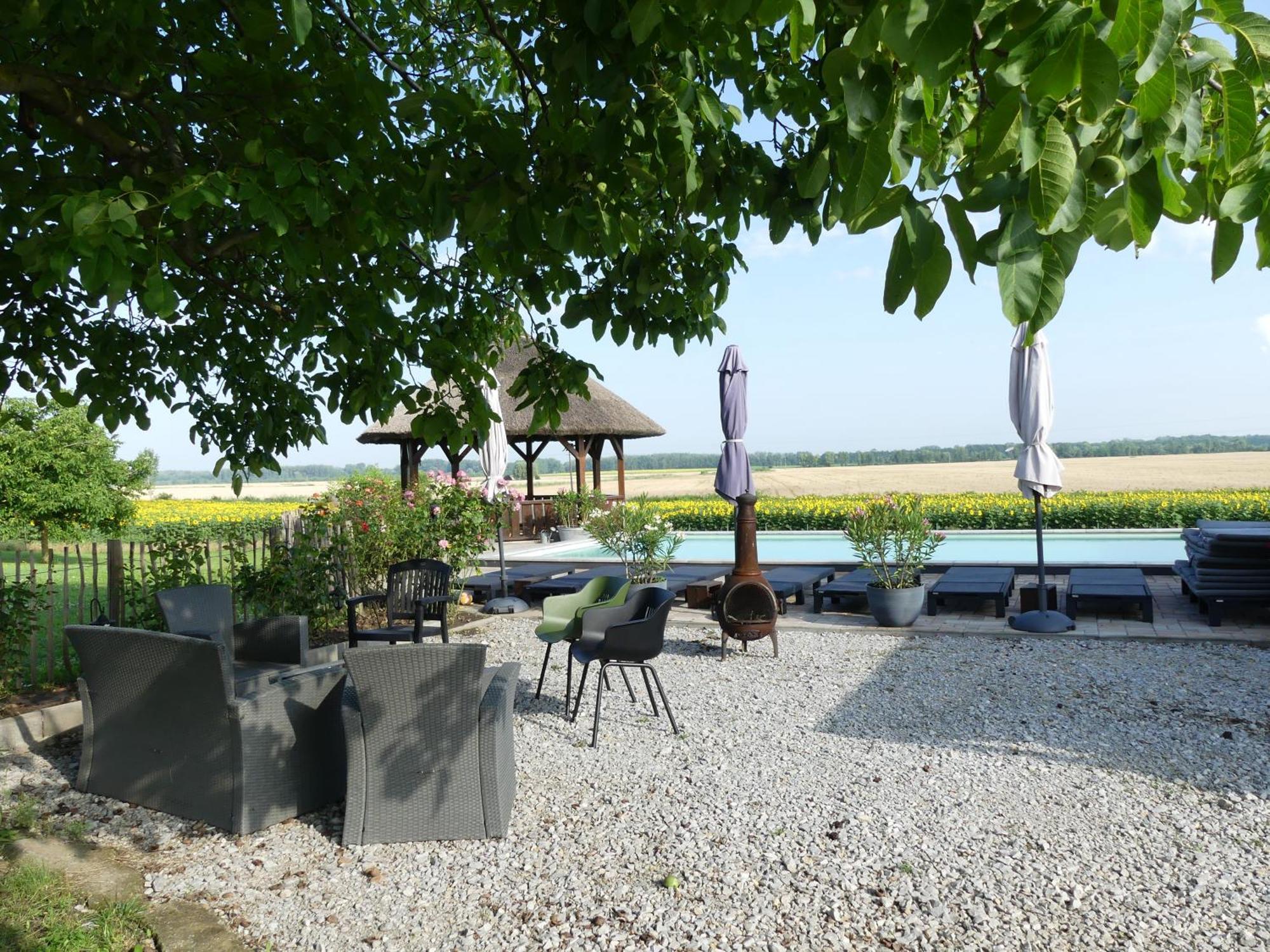 Tisza White House Bed & Breakfast Tiszaszolos Eksteriør bilde